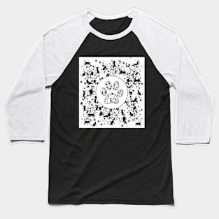 Cat Lovers Pattern Baseball T-Shirt